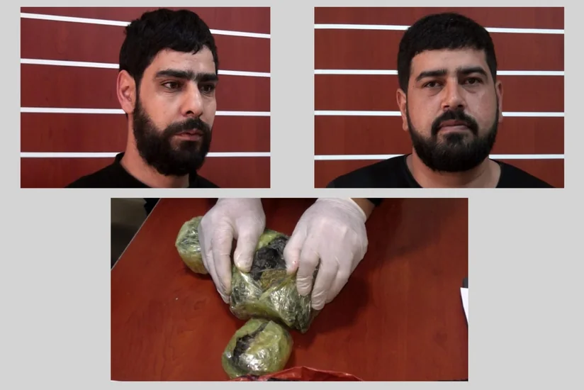 Hacıqabulda narkokuryerlik edən iki nəfər saxlanılıb