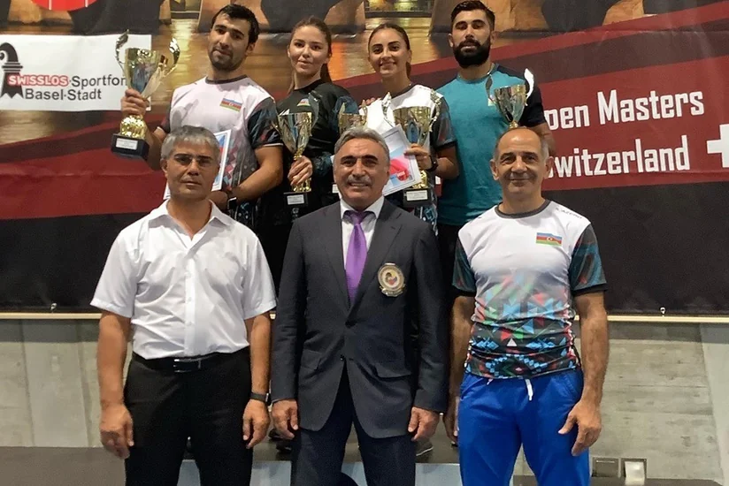 Azərbaycan karateçiləri Bazel Opendə altı medal qazanıblar