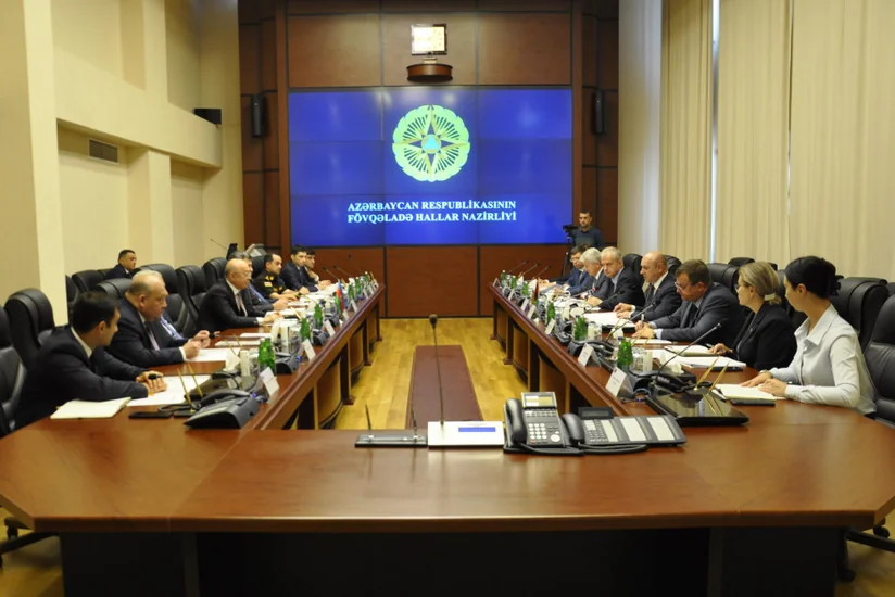 Kəmaləddin Heydərov Belarusun xarici işlər nazirinin müavini İqor Nazarukla görüşüb