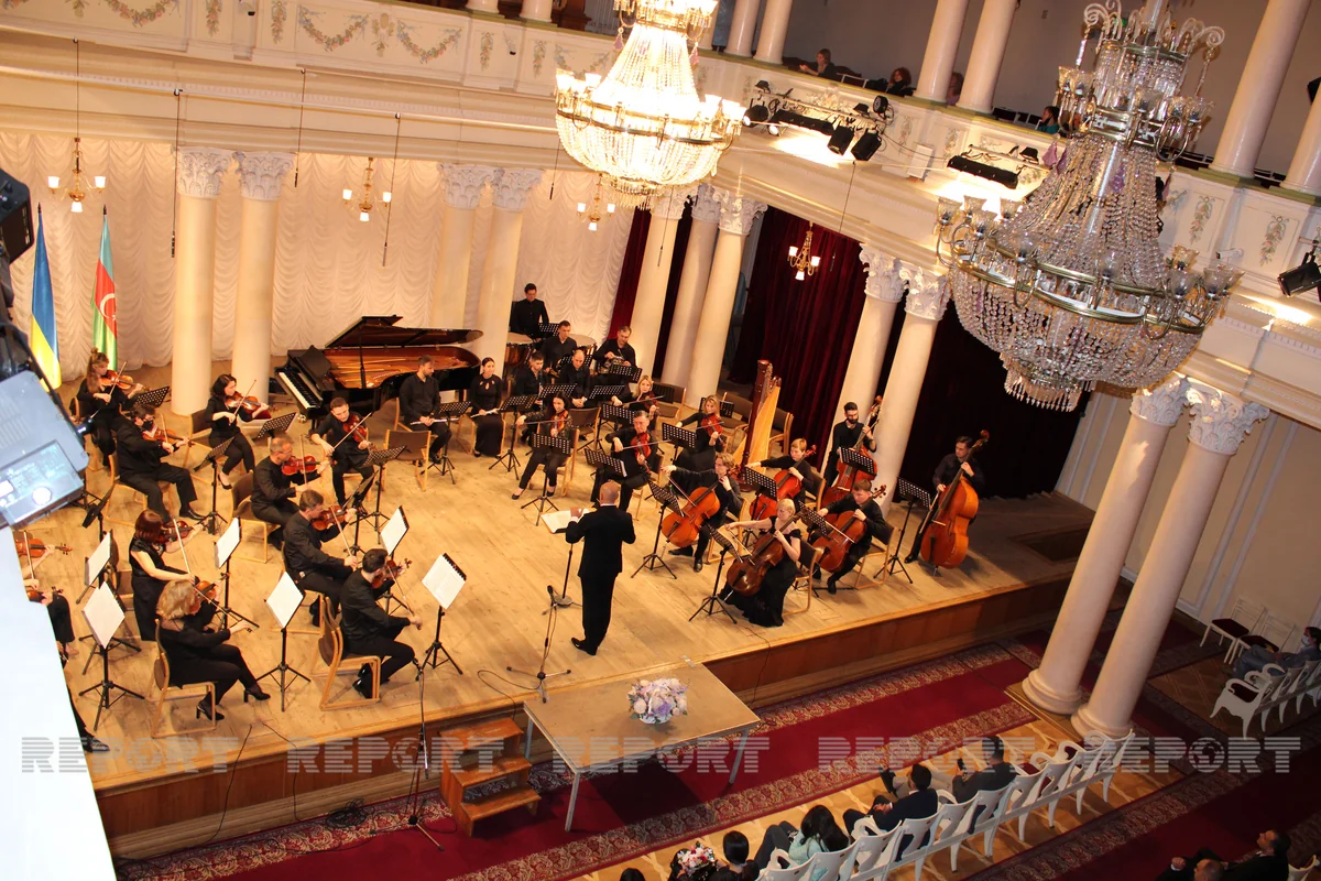 Kiyevdə Azərbaycanın Respublika Gününə həsr olunmuş simfonik konsert təşkil olunub - VİDEO