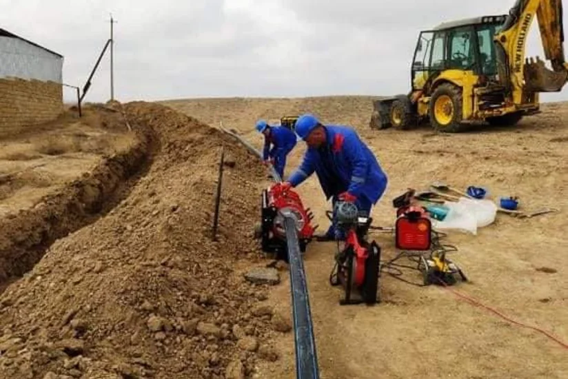 Azərsu Goranboy rayonunun qəsəbəsinin içməli su təchizatını yaxşılaşdırır