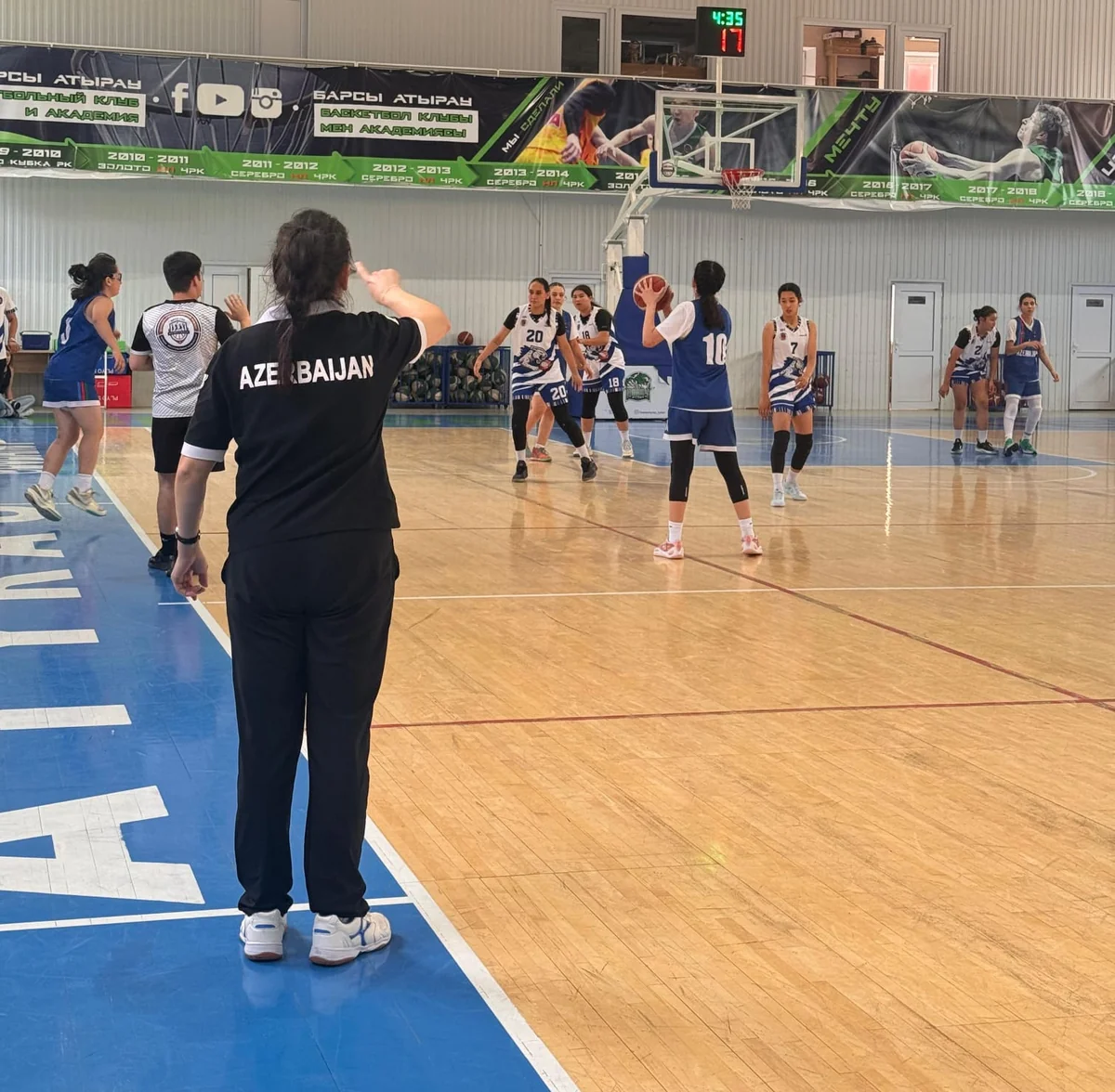 Azərbaycanın U-16 basketbol millisi Qazaxıstan təmsilçilərinə qalib gəlib