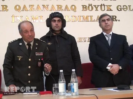 ​Silahlı Qüvvələrin tank tağımının komandiri təltif olunub
