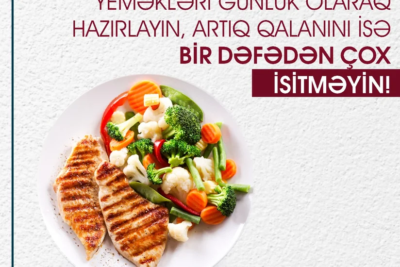 Qida zəhərlənmələrindən qorunmaq üçün AQTA-dan zəruri tövsiyələr