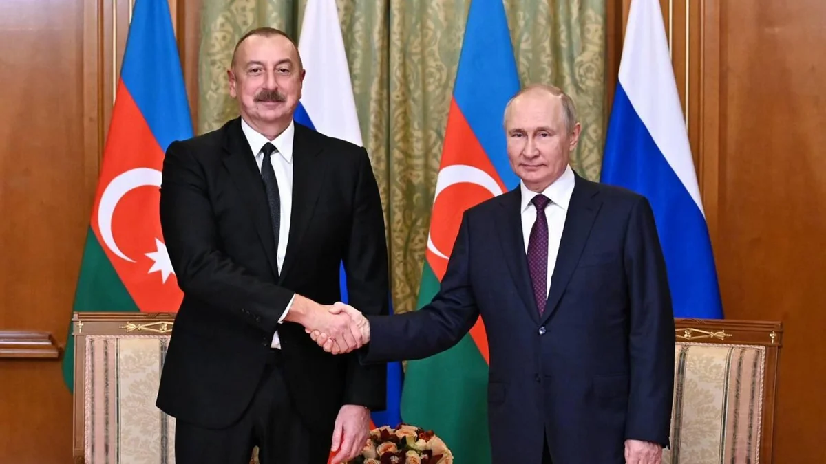 Azərbaycan və Rusiya Prezidentləri Cənubi Qafqazda təhlükəsizliyin təmin olunmasını müzakirə ediblər