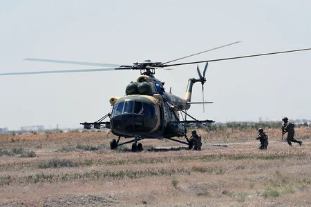Военнослужащие Азербайджанской армии на учениях Anatolian Phoenix-2021