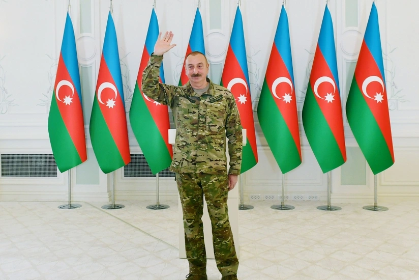 President: Azerbaijan only moved forward for 44 days