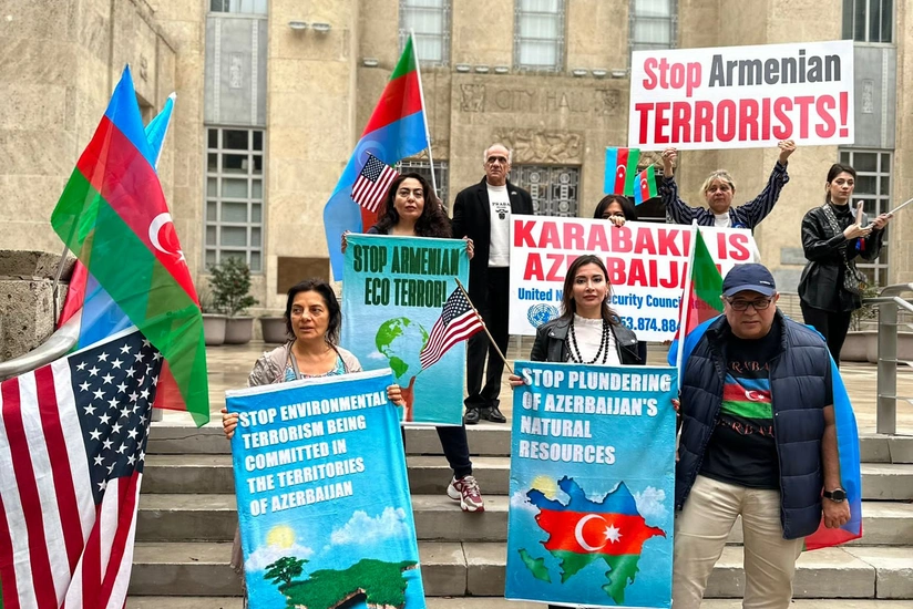 Protest against Armenian eco-terrorism held in US