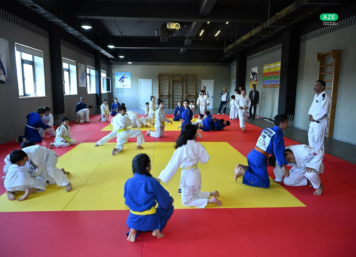 Tərtər Olimpiya İdman Kompleksində cüdo zalı fəaliyyətə başlayıb