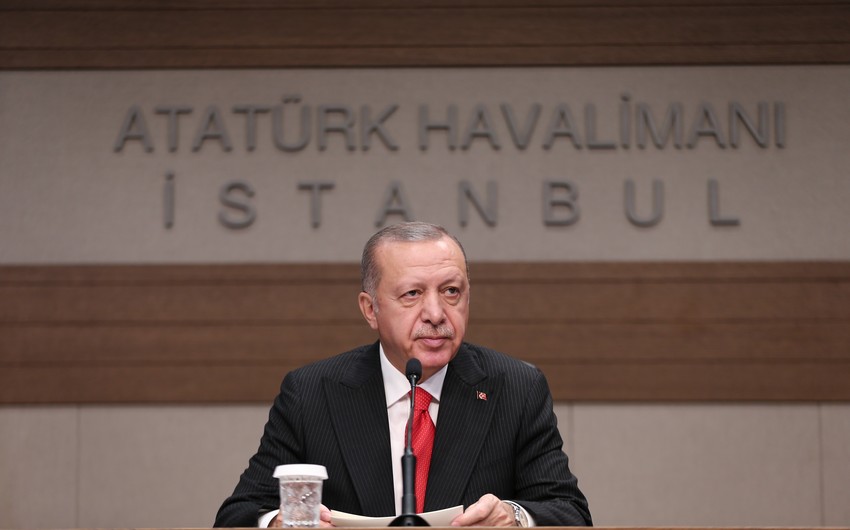 Türkiyə Prezidenti: Problem Ermənistanın hakimiyyəti ilədir