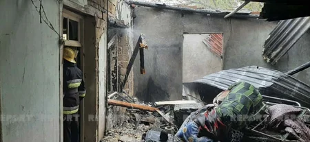 Goranboyda yanğın olub, bir nəfər xəsarət alıb