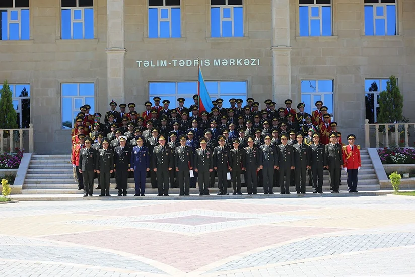 Azərbaycan Ordusunun Naxçıvandakı zabit heyətinin təkmilləşdirilməsi kursu başa çatıb - VİDEO
