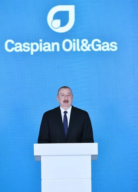 Prezident İlham Əliyev XXVI Beynəlxalq “Xəzər Neft və Qaz-2019” sərgi və konfransının açılışında iştirak edib - YENİLƏNİB