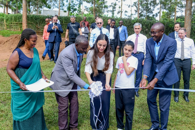 Heydar Aliyev Foundation supports access to water for Rwandan school