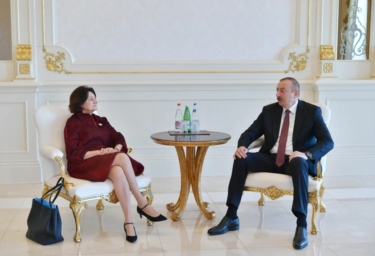 Prezident İlham Əliyev BMT Baş katibinin müavinini qəbul edib - YENİLƏNİB
