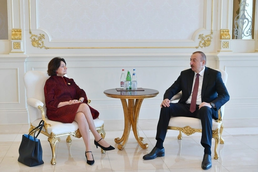 Prezident İlham Əliyev BMT Baş katibinin müavinini qəbul edib - YENİLƏNİB