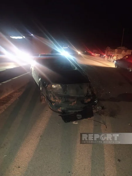 Xaçmazda zəncirvari qəza olub, xəsarət alanlar var
