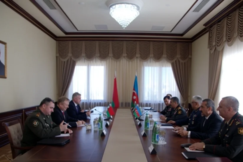 Закир Гасанов встретился с госсекретарем Совета безопасности Беларуси