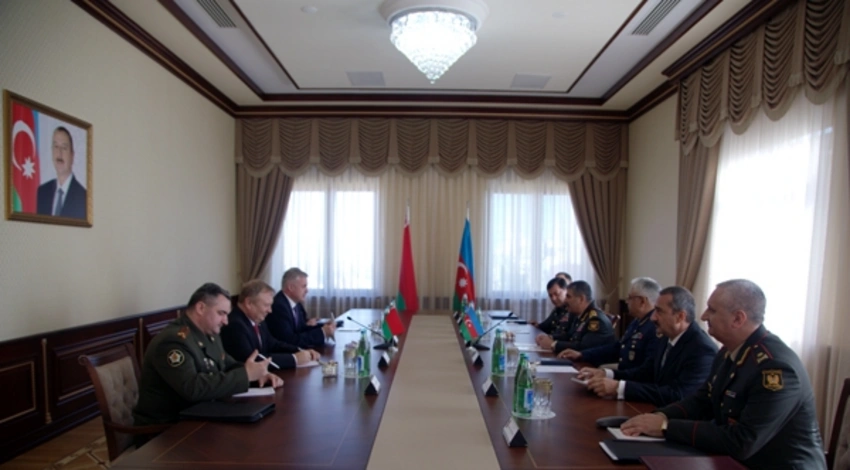 Zakir Həsənov Belarus Təhlükəsizlik Şurasının dövlət katibi ilə görüşüb