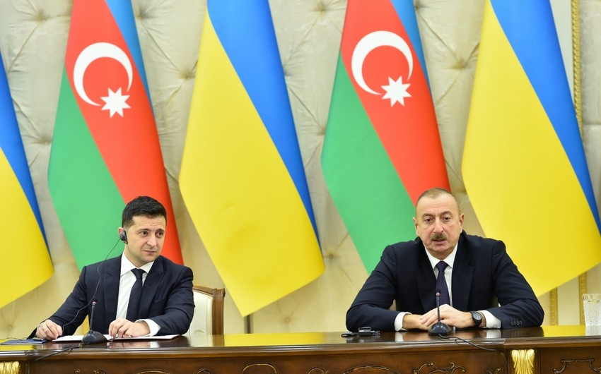  Ilham Aliyev sends letter of condolences to Volodymyr Zelensky