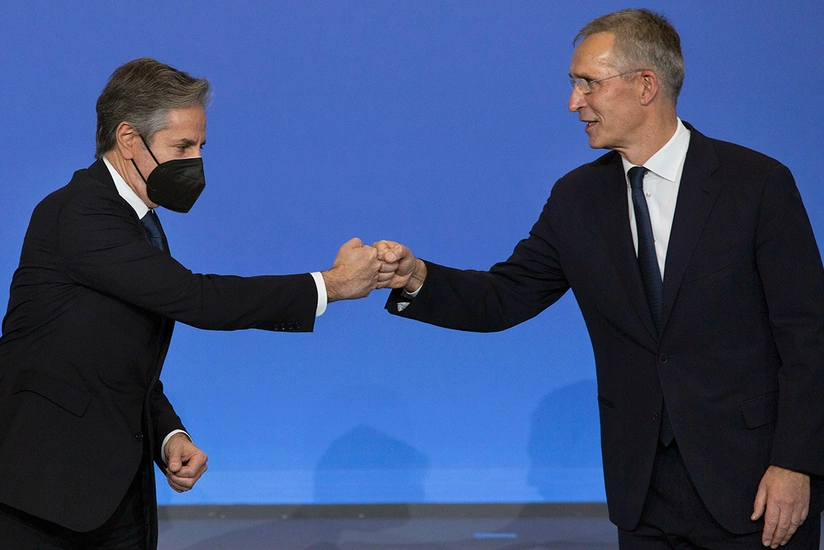 Blinken, Stoltenberg mull measures to strengthen NATO Eastern Flank