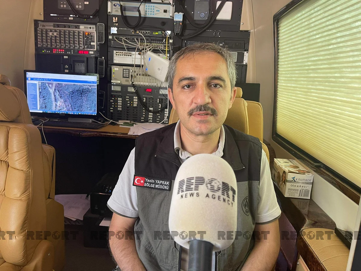 Muğlanın Meşə Təsərrüfatı İdarəsinin rəisi yanğınsöndürənlərimizə təşəkkür edib