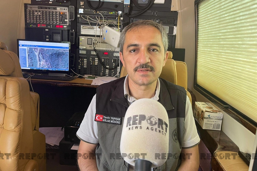 Muğlanın Meşə Təsərrüfatı İdarəsinin rəisi yanğınsöndürənlərimizə təşəkkür edib