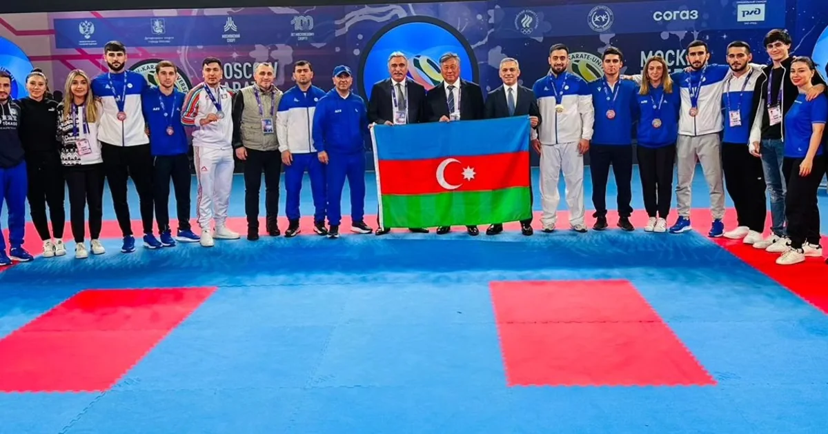 Azərbaycan karateçiləri Moskva Vselennaya turnirində 7 medal qazanıblar