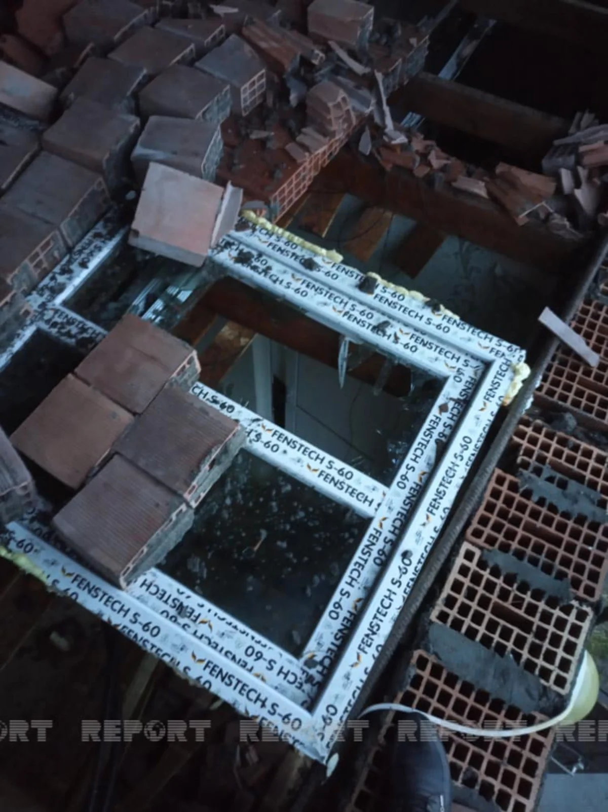 Şəkidə külək fərdi yaşayış evini dağıdıb