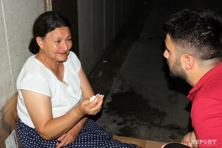 Əldə salfet, gözdə ümid - REPORTAJ