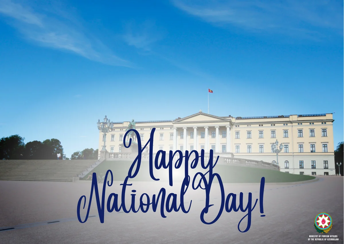 Azerbaijani Foreign Ministry congratulates Norway on national holiday