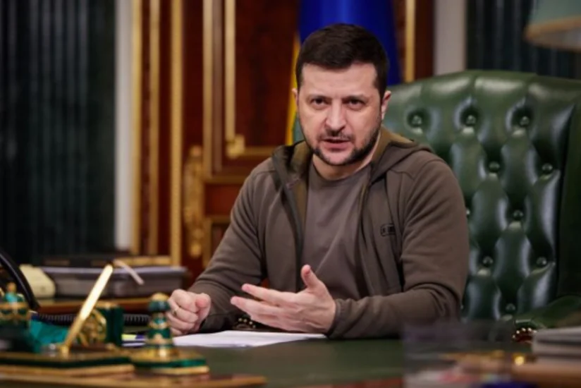 Zelenski: “Ukrayna müharibə başlayandan bir milyon ton taxıl ixrac edib”
