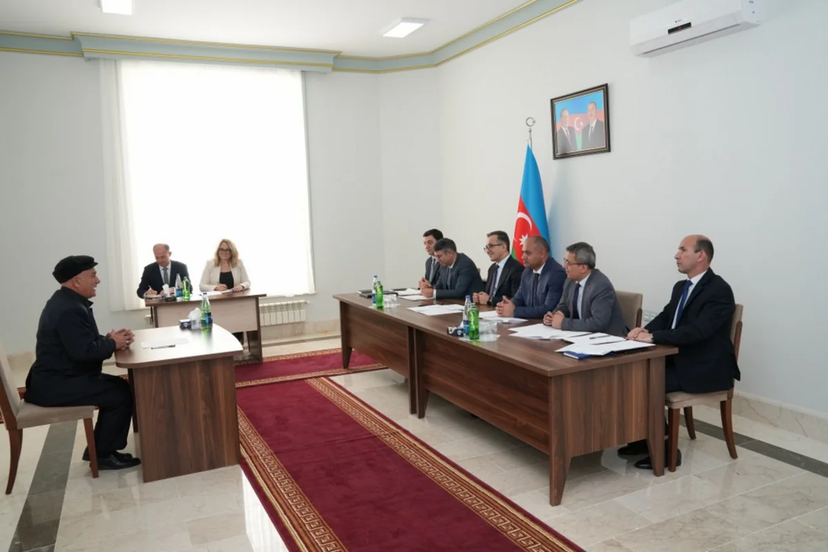 Dövlət Komitəsinin sədri Naxçıvanda vətəndaşları qəbul edib