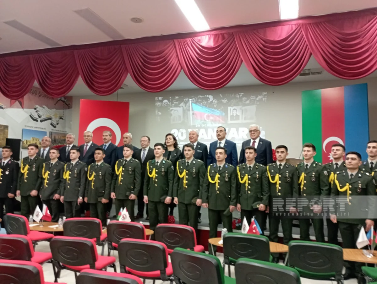 Ankarada 20 Yanvar şəhidləri anılıb