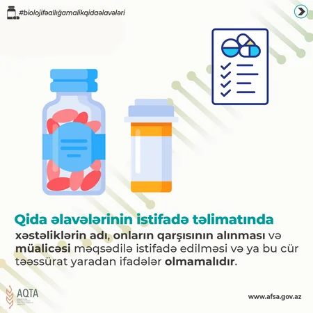 AQTA qida əlavəsi satan sahibkarlara xəbərdarlıq edib