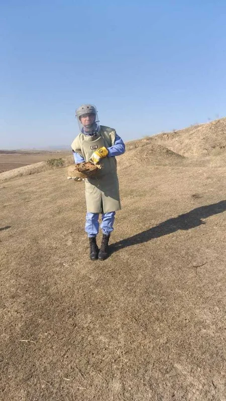 Füzulidə tank əleyhinə mina tapılıb