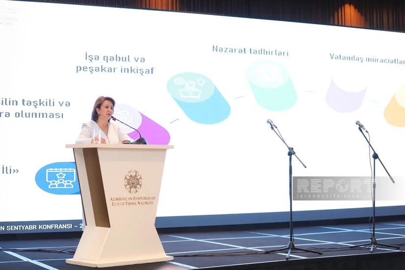 BŞTİ rəhbəri: Yeni tədris ilində hər müəllimin 45 dəqiqə dərs deməsini təmin etmək əsas hədəflərdəndir