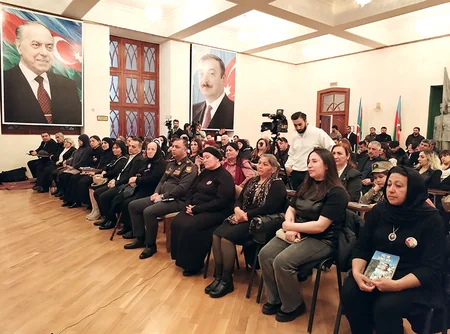 Vətən müharibəsi şəhidlərinin xatirəsi anılıb