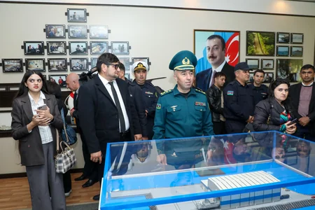 Журналисты побывали на служебной территории береговой охраны ГПС