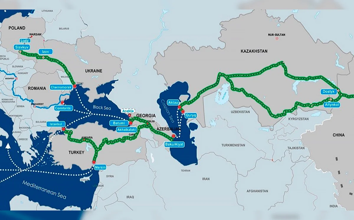 КазМунайГаз и арабская компания AD Ports Group внесут вклад в развитие Среднего коридора