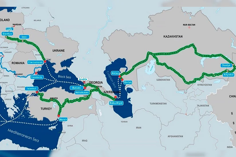 КазМунайГаз и арабская компания AD Ports Group внесут вклад в развитие Среднего коридора