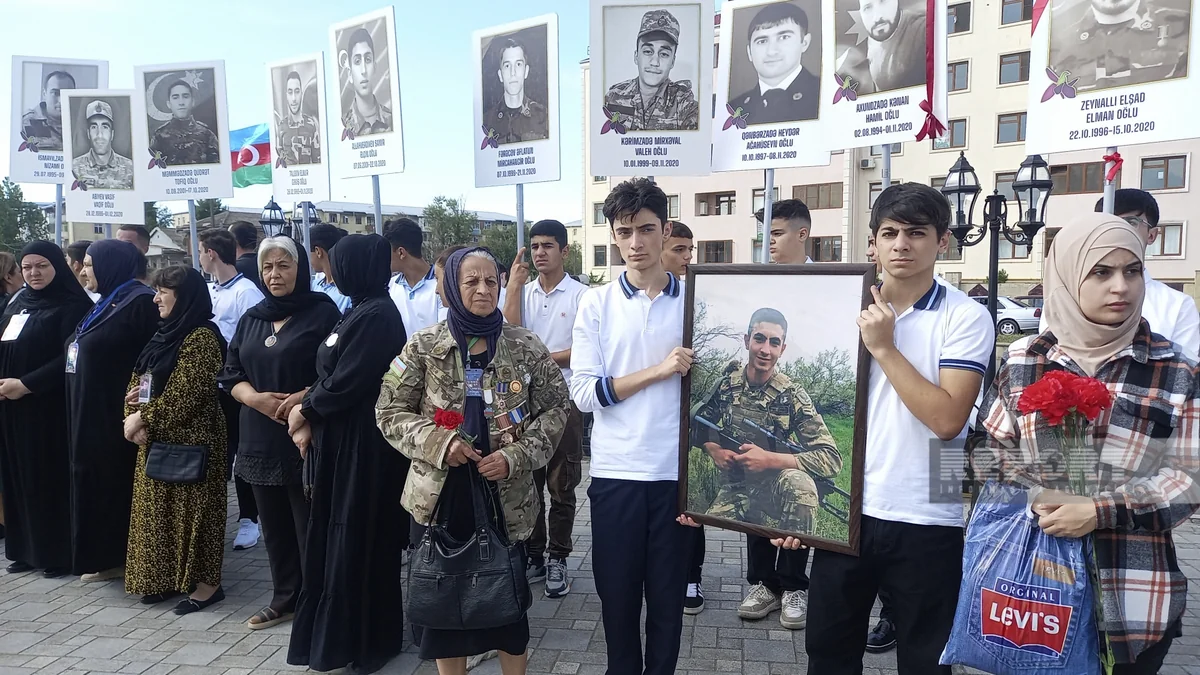 Cənub bölgəsində şəhidlərin xatirəsi anılıb