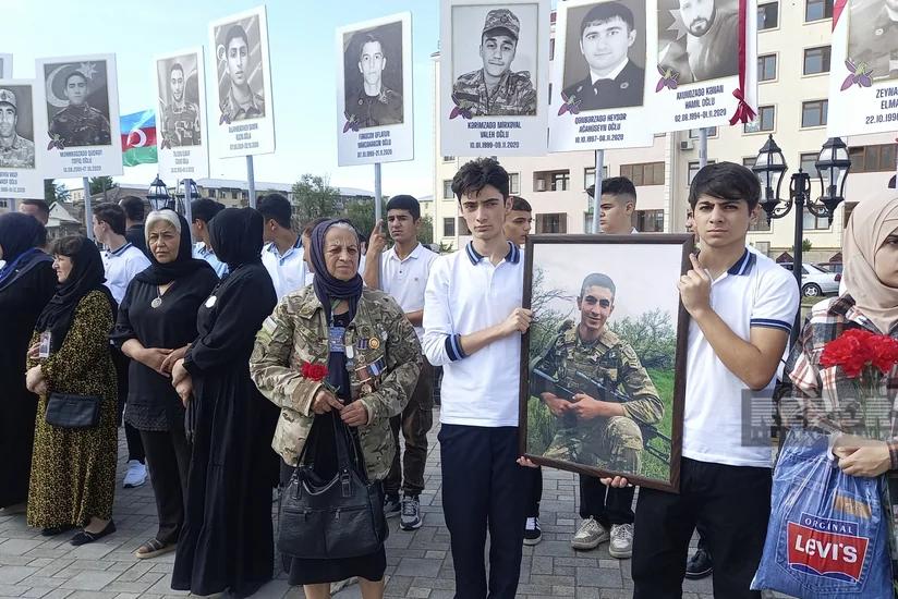 Cənub bölgəsində şəhidlərin xatirəsi anılıb