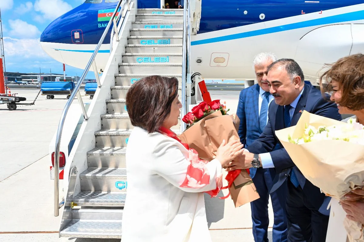 Sahibə Qafarova Türkiyəyə işgüzar səfər edib