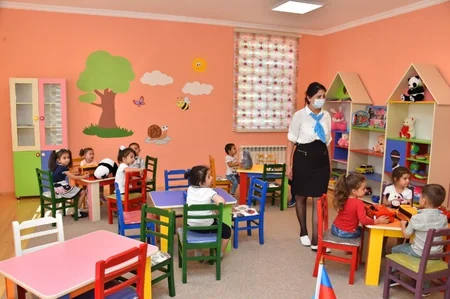 Heydər Əliyev Fondunun inşa etdiyi məktəblərin açılışı olub