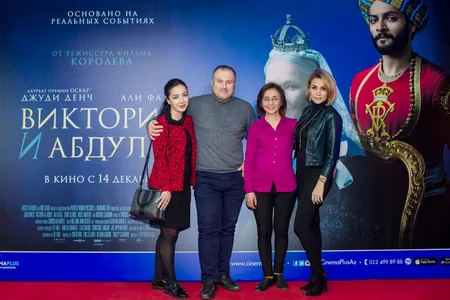 “Viktoriya və Abdul” premyerasından 3 gün öncə “CinemaPlus”da nümayiş olunub