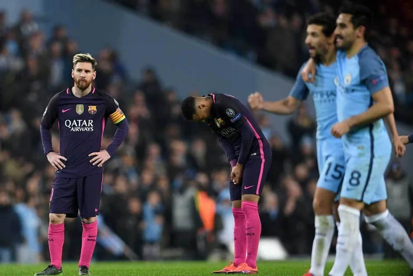 Lionel Messi Çempionlar Liqası matçından sonra hücuma məruz qalıb