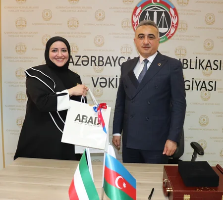 Azərbaycan və Küveytin Vəkillər kollegiyaları əməkdaşlıq edəcək