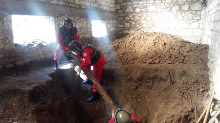 Tovuzda qrad raketinin partlamış qalıqları aşkar olunub - FOTO