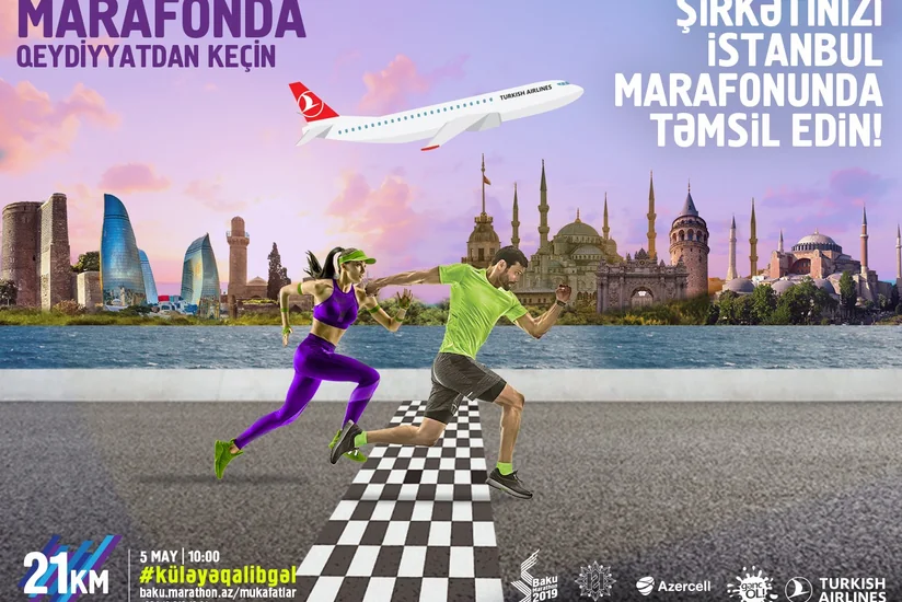 “Bakı Marafonu  2019”da tələbə və korporativ iştirakçılar üçün xüsusi mükafat olacaq